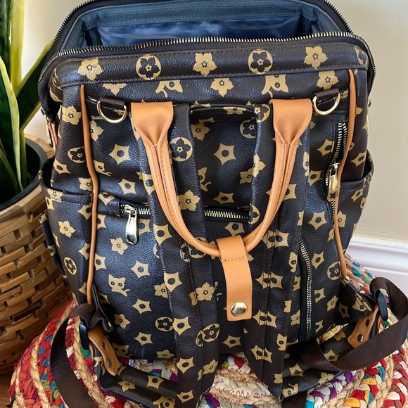 Hafmall Leather Diaper Bag - Picture 9 of 10